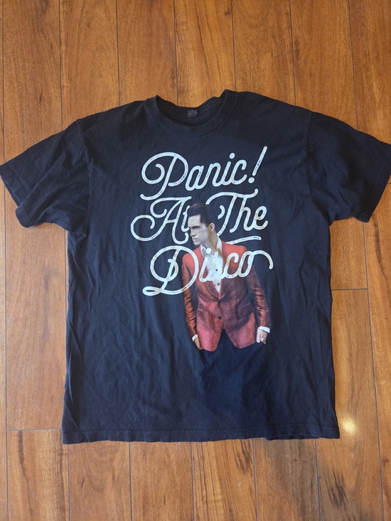 Tultex Other - Panic! At The Disco Black Graphic Band Tour Tshirt - MENS XL